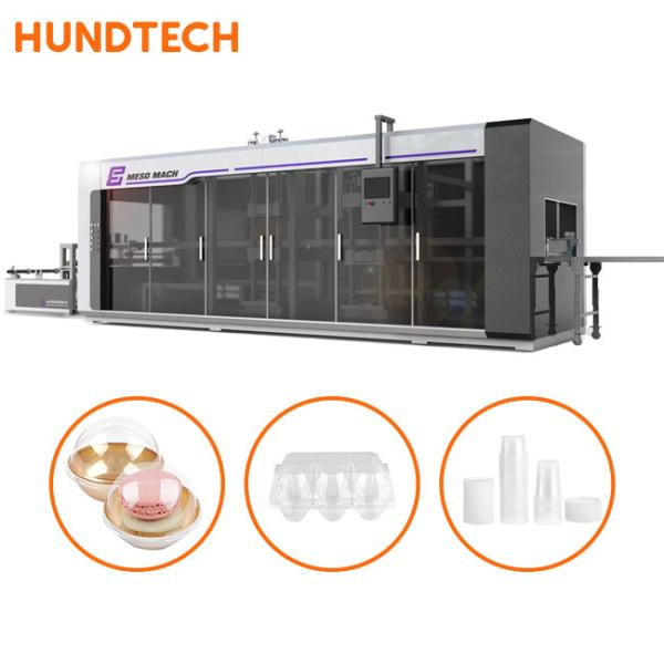 2KW Industrial Thermoforming Machine For Household Plastic Packaging Containers