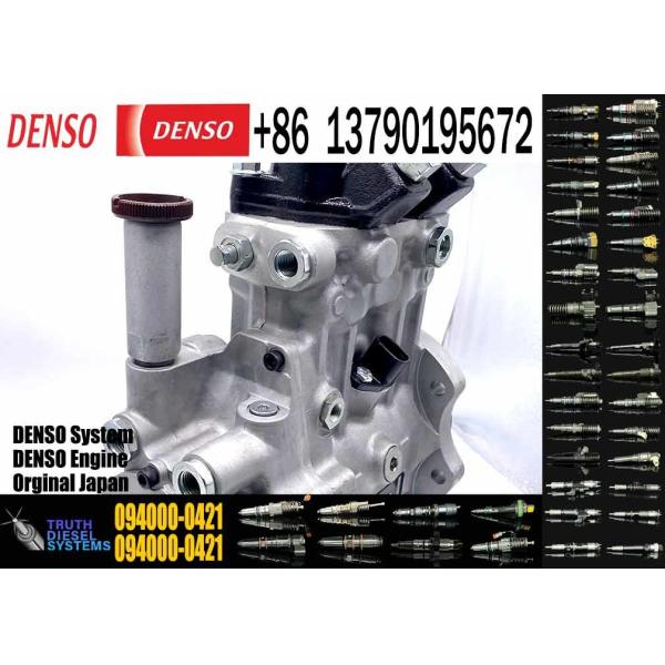 pompe à carburant diesel à haute pression de common rail 094000-0421 pour le train pour le bus pour le camion tracteur avant moteur diesel industriel