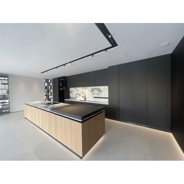 YALIG's Modern Lacquer Door Design for Wood Kitchen Cabinets Waterproof and Fireproof