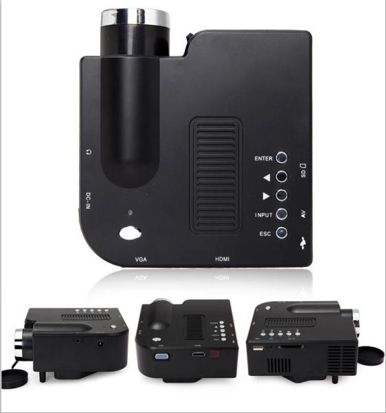 Lowest Cost HDMI USB Beamer Projector LED Long lamp Life For Home Game Using Good Gift