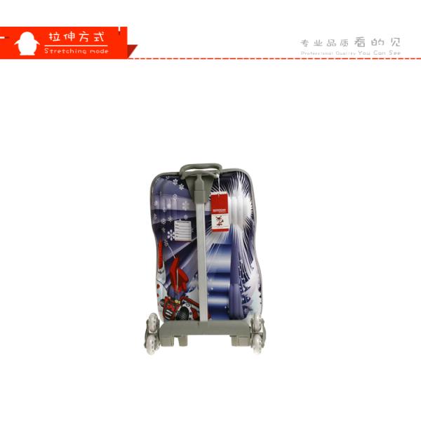 Boys Lovely Kids Hard Case Luggage EVA Material Black / Red / Blue Color