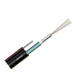 216 Core Outdoor Rated Fiber Optic Cable Single Mode Armored OM3 Fiber Optic Cable GYTS