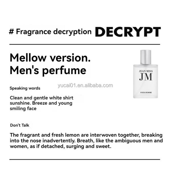 Spray Charm Gift Box Men's Fresh and Long-lasting Eau de Toilette 30ml Cologne Original Perfume Set
