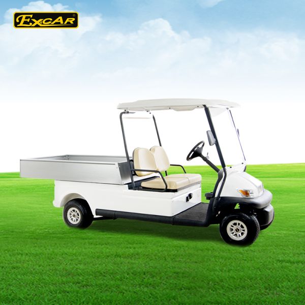 Electric Utility Carts with Trojan Battery 2 Seater Comfortable Sofa Chair and Durable Steel, 2 Seater Golf Cart Utility Cover for Transport and Cargo
