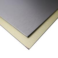 A folha inteira ACP do revestimento do metal do núcleo de PVDF almofada o comprimento de 5800mm
