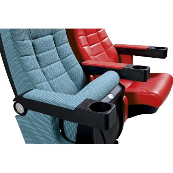 High Back Movie Theater Chairs Genuine Leather Cinema Seats Sofa Ultra Strong