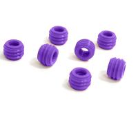 Expédition en caoutchouc imperméable pourpre des canons isolants 90 et manipulation du joint de joint de silicone