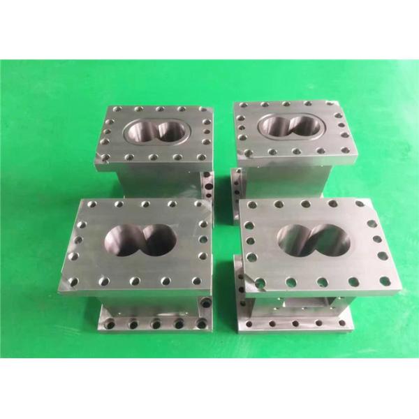 Custom 65mm Twin Screw Extruder Barrel With Bi-Metallic Linear Inside