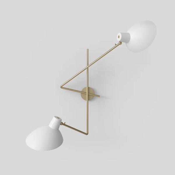 Modern Novel Design Factory Custom Cinquanta Twin Reading Wall Lamp
