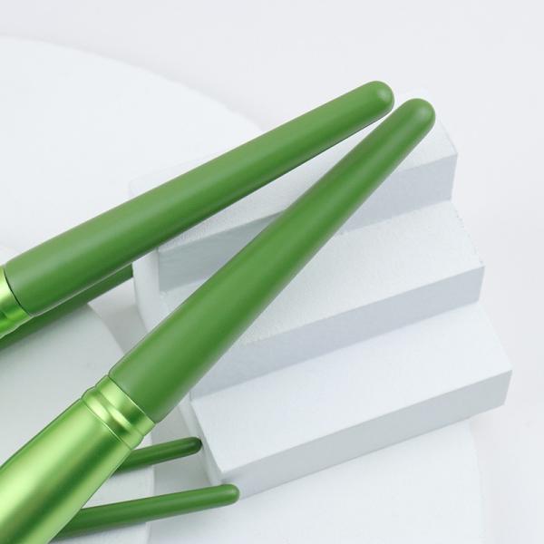 Delicate Makeup Brush Antibacterial Bristles solid wooden handle cosmetic brushes