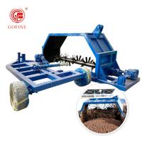 Máquina de produção de fertilizantes orgânicos de composto com estrume de frango e resíduos biológicos