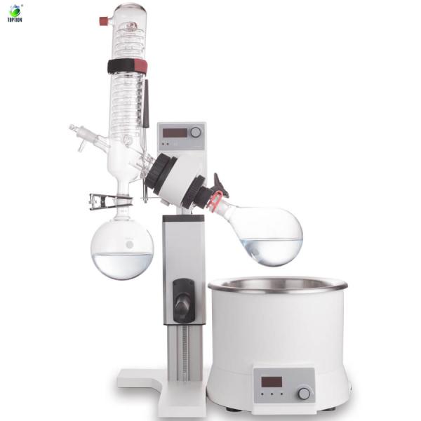 Alcohol Distillation Rotary Evaporator Stainless Steel 2L Rotovap
