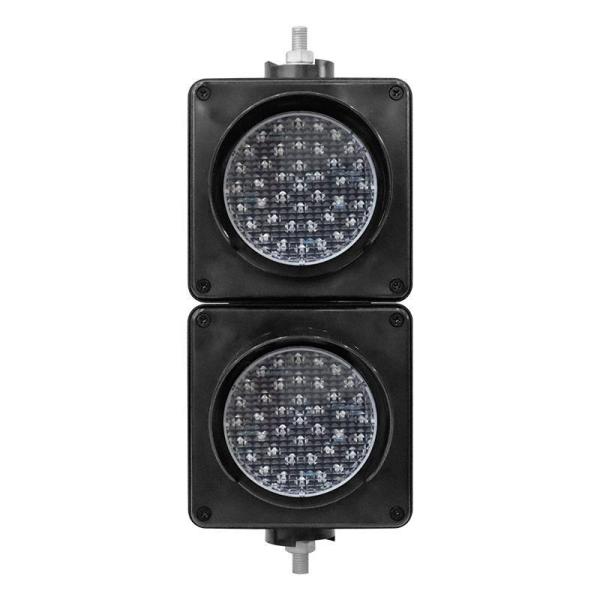Feu de circulation LED rouge et vert à deux couleurs de 100 mm de 4 pouces pour plateforme de chargement et de déchargement de quai stop-and-go