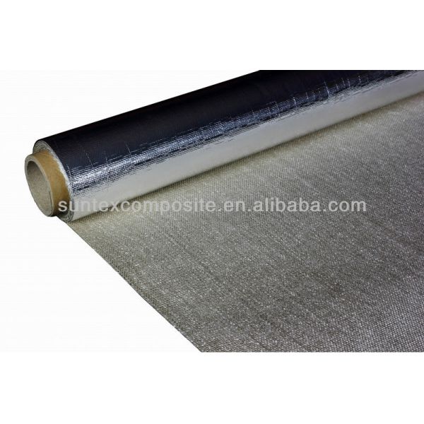 Thermal Insulating Aluminized Glass Cloth – Fire Retardant for Steam Pipelines & Fire Suits