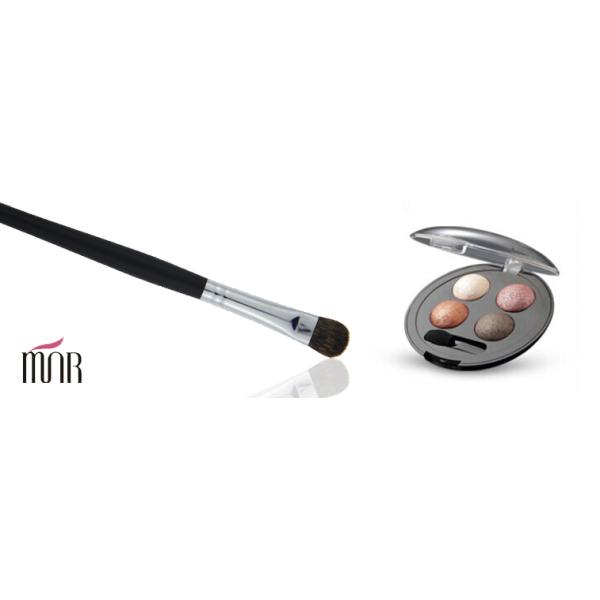 Tapered Boar Bristle Eyeshadow Blending Brush For Eye Makeup , Synthetic Hair