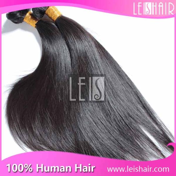 100% Unprocessed straight virgin brazilian hair weave bundles wholesale