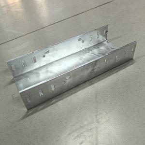 Steel Thickness 0.8Mm -3.0Mm Wireway Cable Tray / Metallic Perforated Cable Tray
