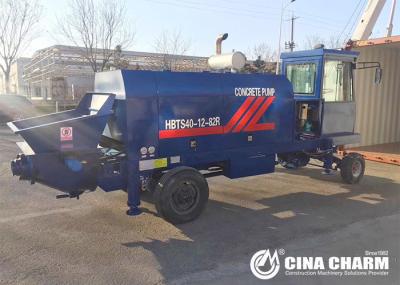 Electric Hydraulic Diesel 80m3/h Truck Mounted Concrete Pump