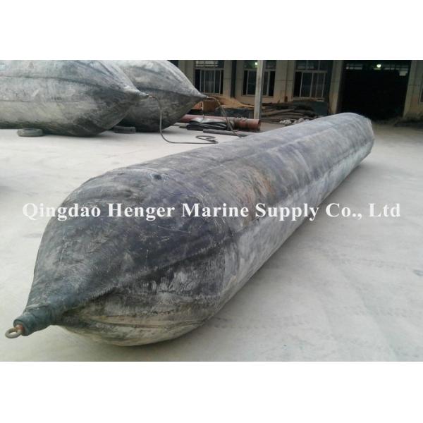 Marine Rubber Fender With 50Kpa And 80Kpa Internal Pressure In Black With Yellow Stripes For Superior Shock Absorption