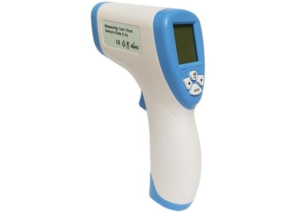 Forehead Non Contact Infrared Thermometer Eco Friendly ABS Plastic Material