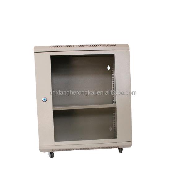 12u Network Server Cabinet External Sheet Metal Computer Networks Cabinet for Server Room