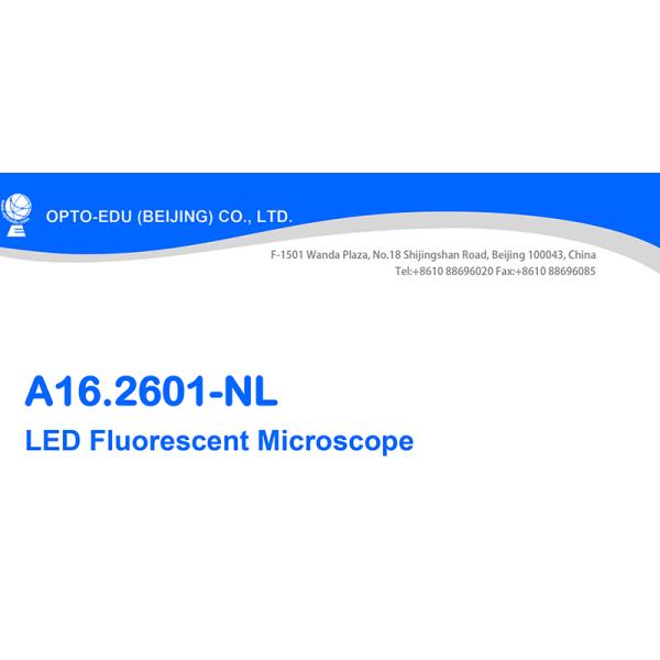 Sistemas de iluminación de 3W LED de la microscopia de fluorescencia de OPTO-EDU A16.2601-NL para la investigación/aprender