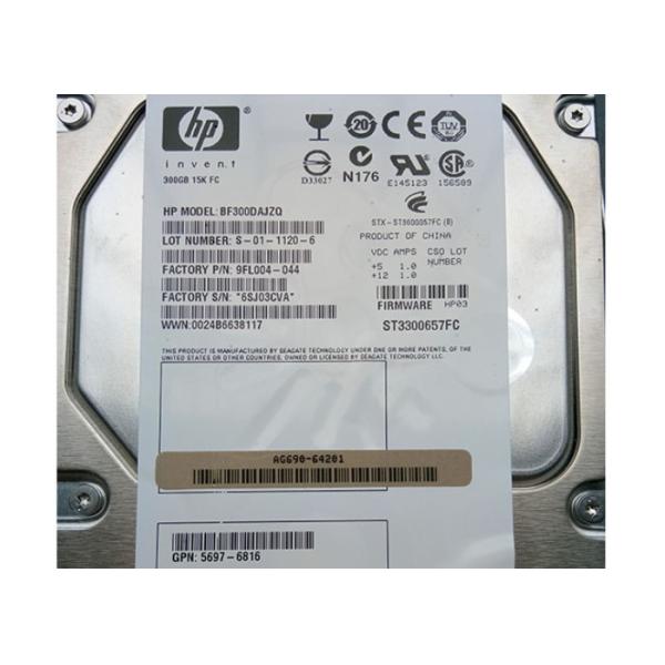 HP Hard Disk AG690A AG690B 300GB 15K FC 454411-001 EVA4400 1 Year Warranty