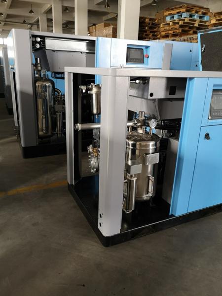 7.5kw/10hp 8bar/116psi water lubricant oil free screw air compressor for food industry oil free air compressor