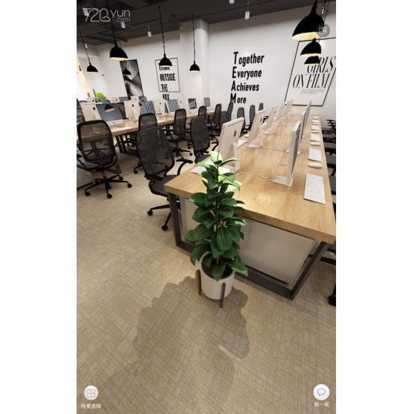 Modern Nylon Carpet Tiles Tufted Multi - Level Loop Pile Construction