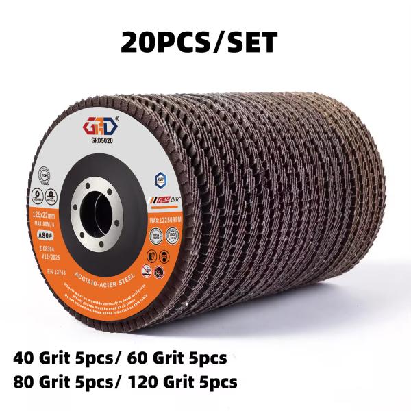 Flap Price 125*22.2mm Flap Disc Wheels 4 Inch Metal Abrasive Disc Grind Tools Flap