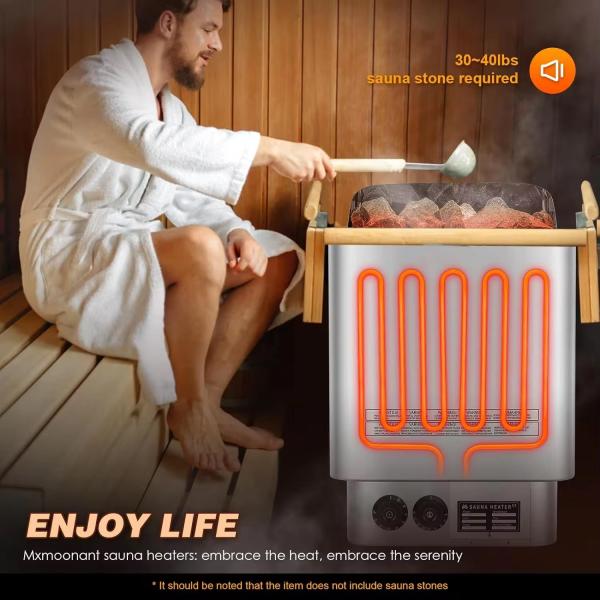 Bluetooth Compatible Music System Steam Sauna Rooms Including Carbon Fiber Far Infrared Heaters and Corner Installation Type for Luxury Hotels