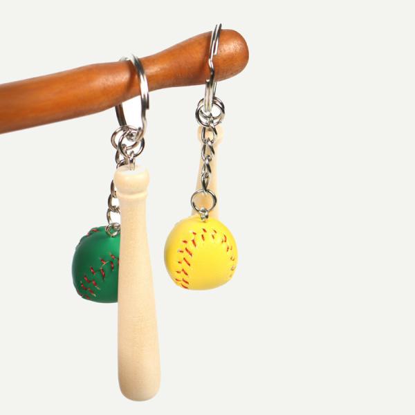 Mini Cute Soccer Keychain Bowling/Tennis/Baseball Keychain for Men Women Boys Girls Gifts
