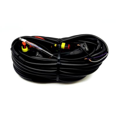 48 Pins Brass Contact Automotive Wiring Harness Multiple Connector Type