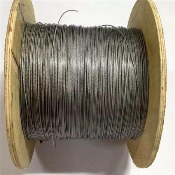 Stainless Wire Rope 304 7x7 1.0mm 1.2mm 1.5mm 2.0mm 2.5mm Galvanized or Stainless Steel for Heavy-Duty Applications