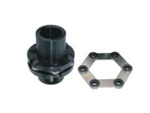 Wear Resistant High Speed Flexible Coupling , JMII Type Elastic Shaft Coupling