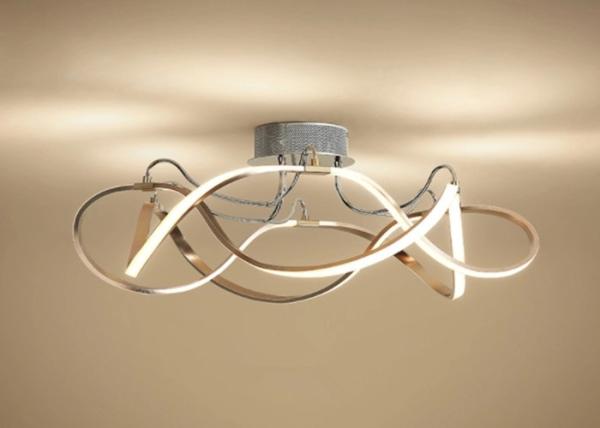 3d Long Strip Led Ceiling Light Fixtures Residential Gorgeous Decoration