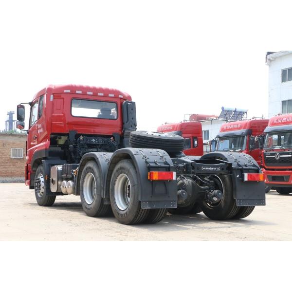 12m Dongfeng Heavy Duty Tractor Trailer Truck TIANLONG 450 HP 6X4 Tractor