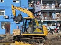 PC60 - a esteira rolante 7 hidráulica usou a cubeta de With 0.3m3 da máquina escavadora de KOMATSU