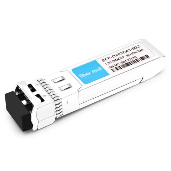 Cisco DWDM-SFP-4452-80 Comaptible 1.25G DWDM SFP C41 100GHz 1544.52nm 80km LC SMF DDM Transceiver Module