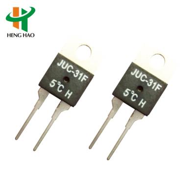 controlador de temperatura bimetálico Switch Overload Mini do termostato de 250V 2A