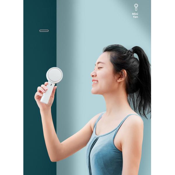 Bladeless портативное вращение 180 градусов вентилятора 10hours USB Handheld на открытом воздухе охлаждая