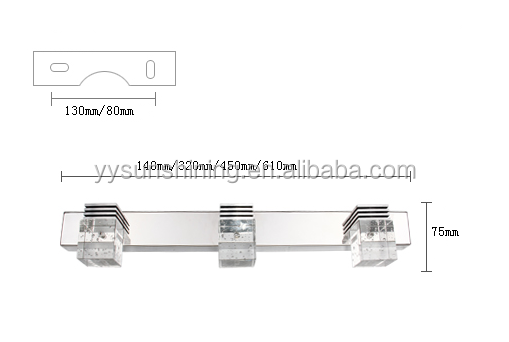 Modern and Energy Saving Bathroom LED Mirror Light for AC100-240v Input Voltage