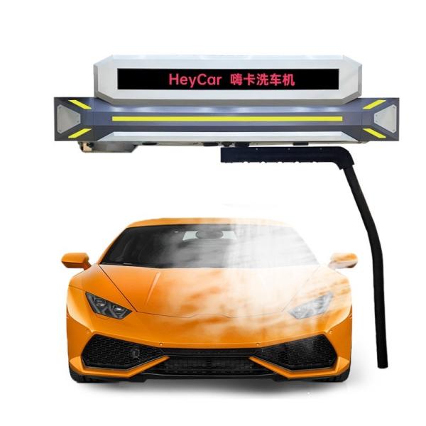 Hot Dip Galvanized and Stainless Steel 4 Fans Full Automatic 360 Laser Touchless Car Wash Machine with Lava Shampoo