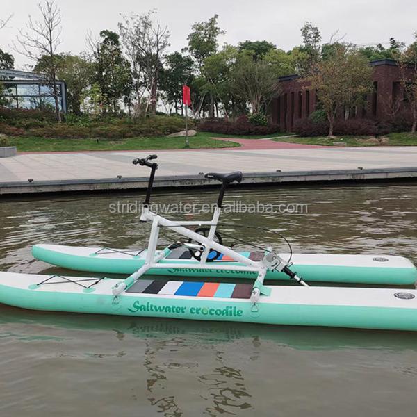 Capacidade máxima de 100-500 kg Bicicleta aquática para diversão e atividades ao ar livre