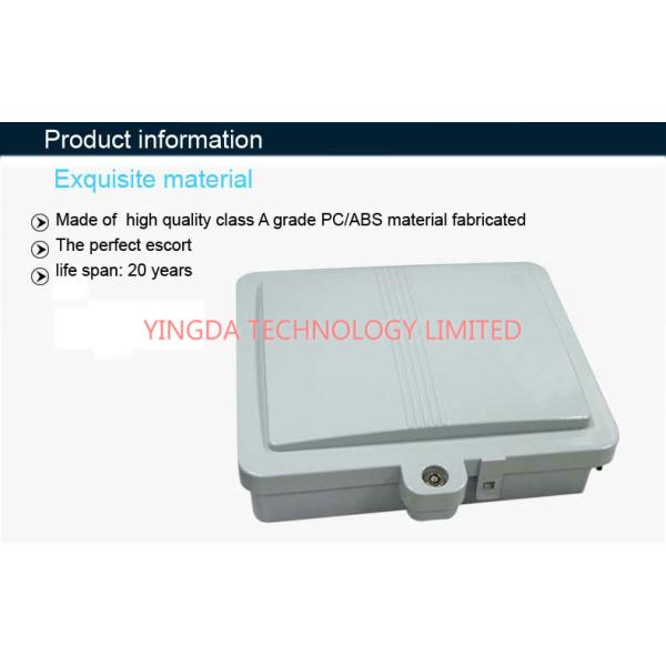 12 Core Plastic Optical Terminal Box, 12 Port Optical Fiber Termination box