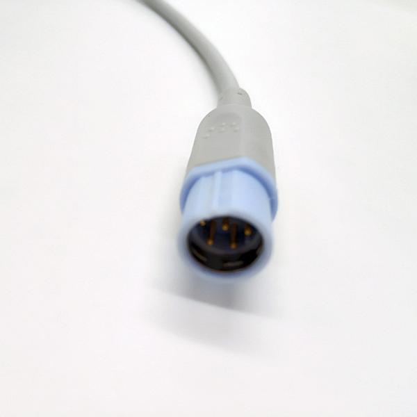 Siemens 7 Pin Spo2 Sensor Cable TPU Material 2.2 Meter For Medical Equipment