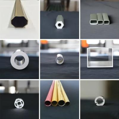 perfil 6463 6060 6005 6082 de alumínio personalizado de anodização