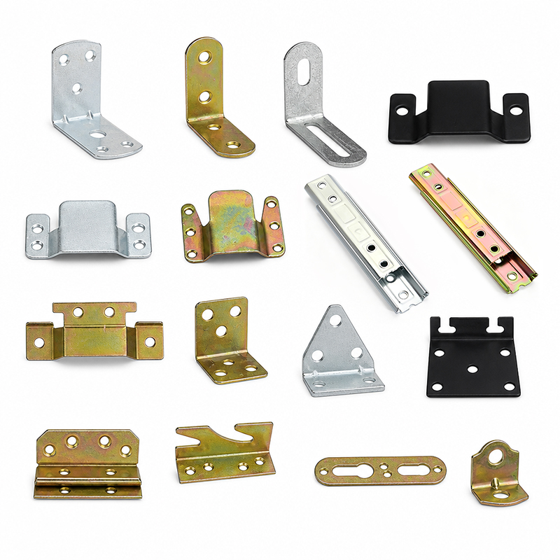 Thickened Invisible Folding Sofa Backrest Hinge Clips Universal Heavy-Duty Bed Hooks Hidden Connecting Angle Brackets