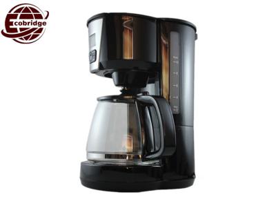 Aluminum Glass Office Home Drip Coffee Makers , 8-10 Cups Basic Drip Coffee Maker