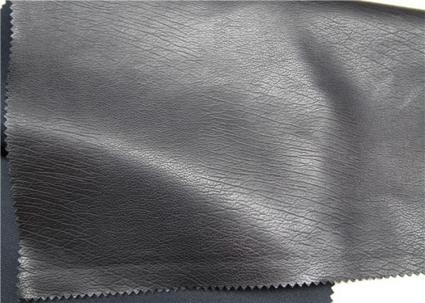 Custom Embossed Garment Leather Fabric Gram Weight 330gsm Anti - Mildew